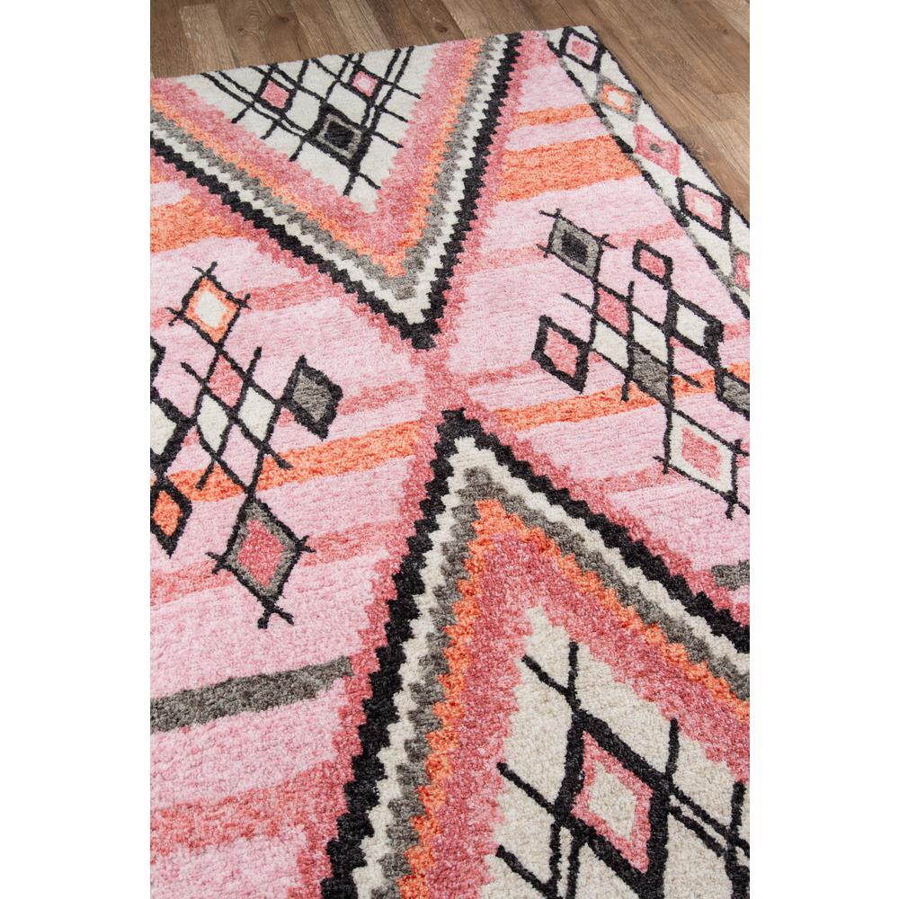 Contemporary Rectangle Area Rug, Pink, 7'6" X 9'6". Picture 2