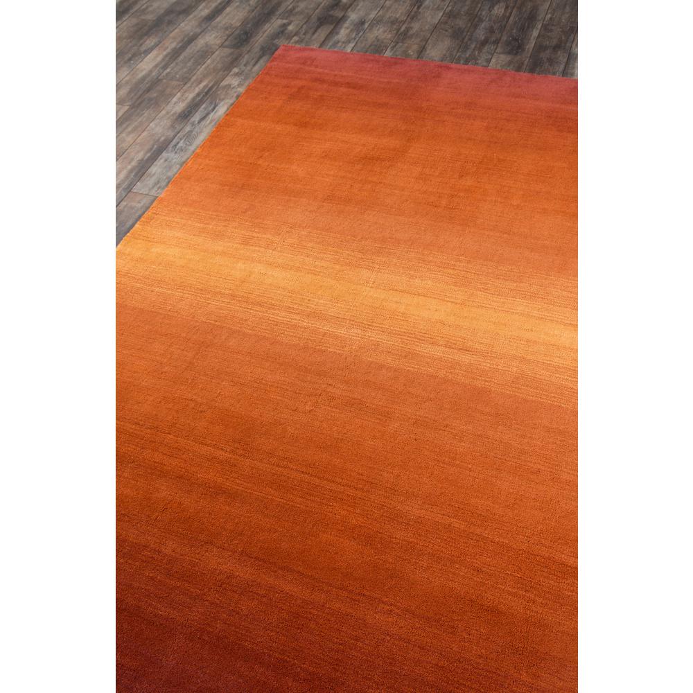 Contemporary Rectangle Area Rug, Paprika, 8' X 11'. Picture 2