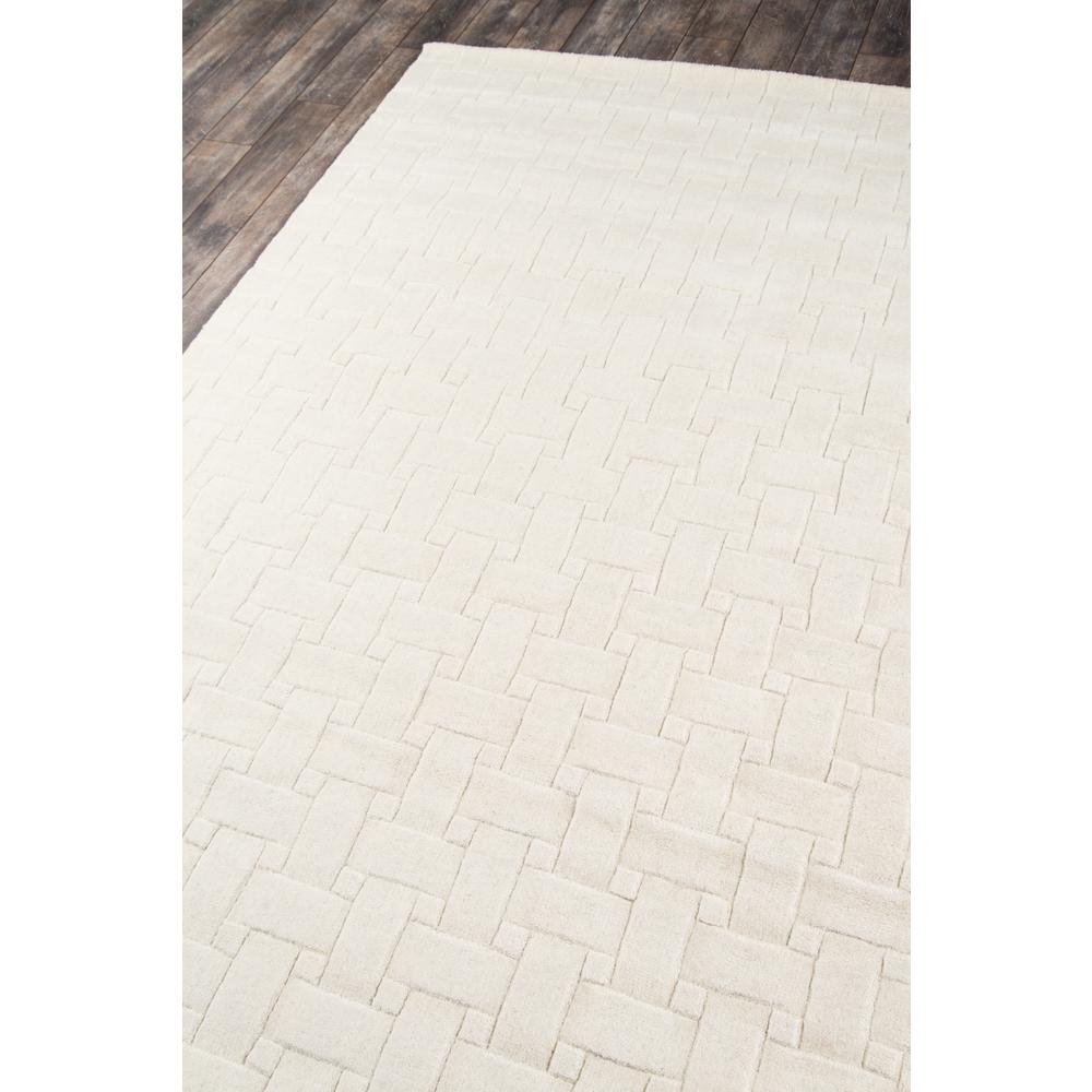 Contemporary Rectangle Area Rug, Ivory, 8' X 11'. Picture 2