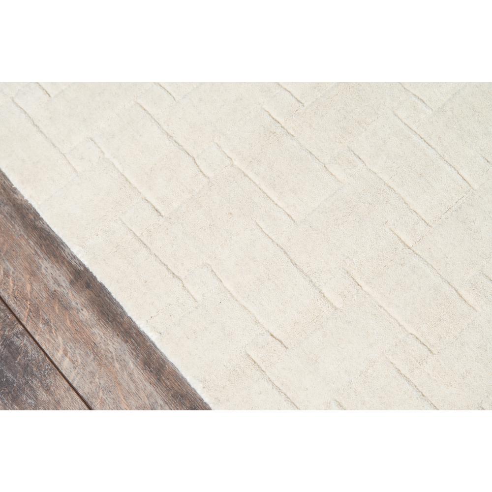 Contemporary Rectangle Area Rug, Ivory, 8' X 11'. Picture 3