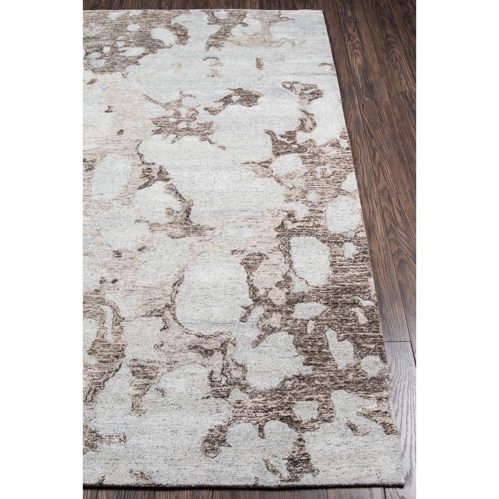 Contemporary Rectangle Area Rug, Grey, 7'6" X 9'6". Picture 2