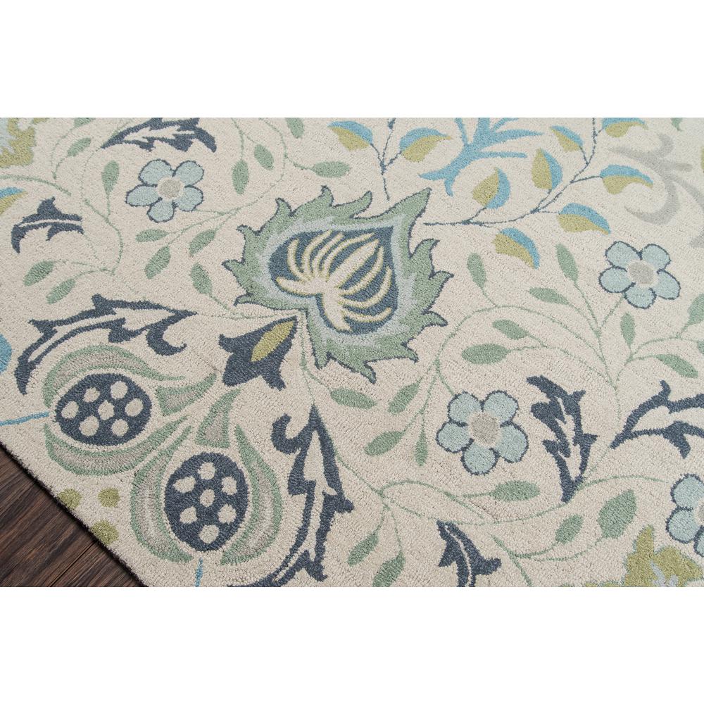 Casual Rectangle Area Rug, Blue, 8' X 10'. Picture 3
