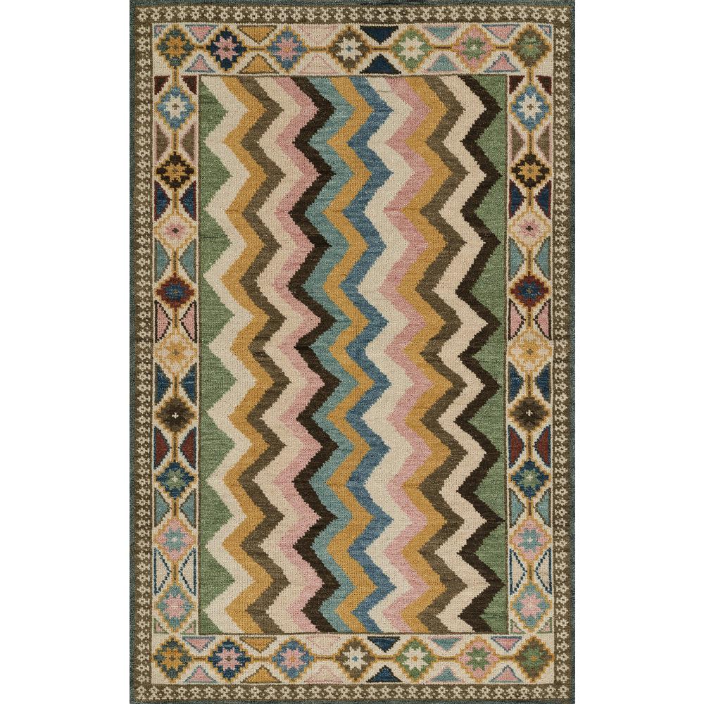 Traditional Rectangle Area Rug, Multi, 8' X 11'. Picture 1