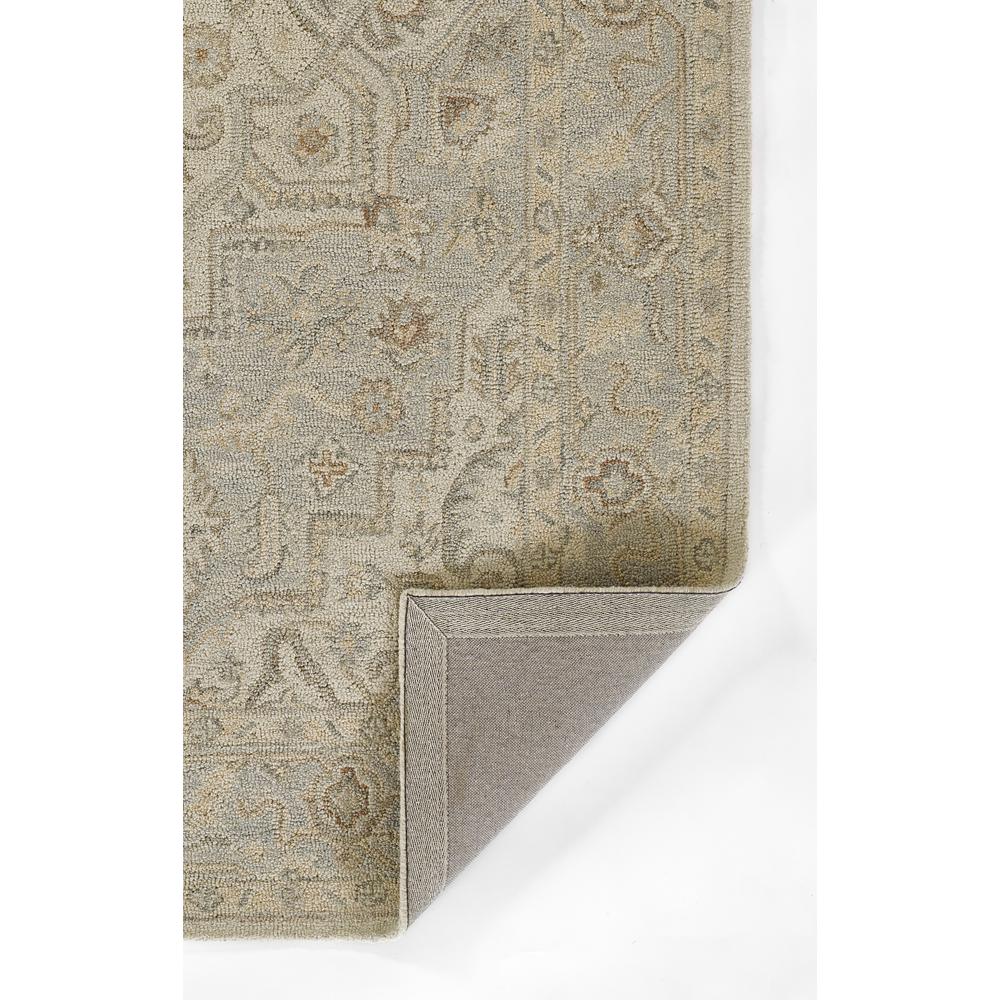 Traditional Rectangle Area Rug, Light Blue, 9' X 12'. Picture 3