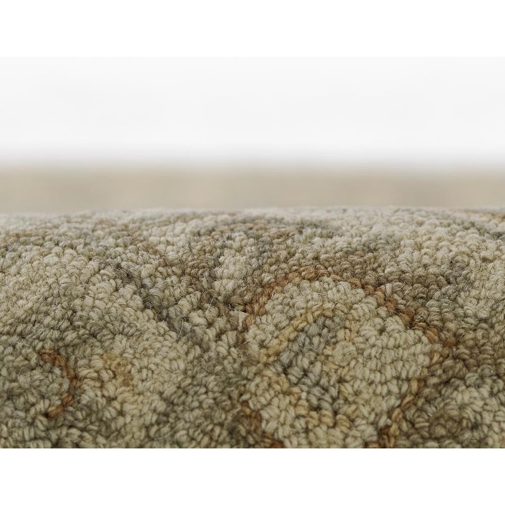 Traditional Rectangle Area Rug, Light Blue, 9' X 12'. Picture 4