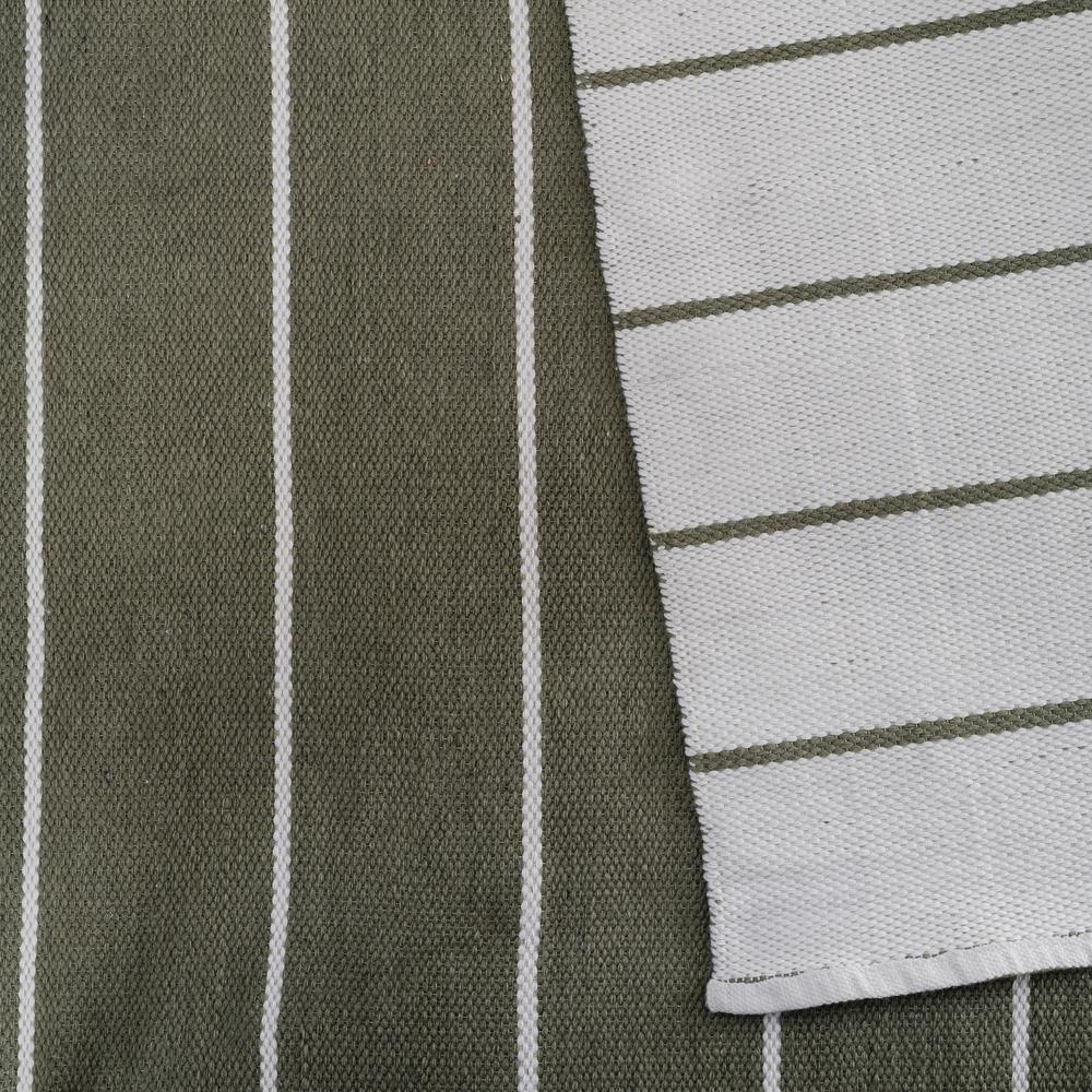 Contemporary Rectangle Area Rug, Green, 5' X 7'6". Picture 11
