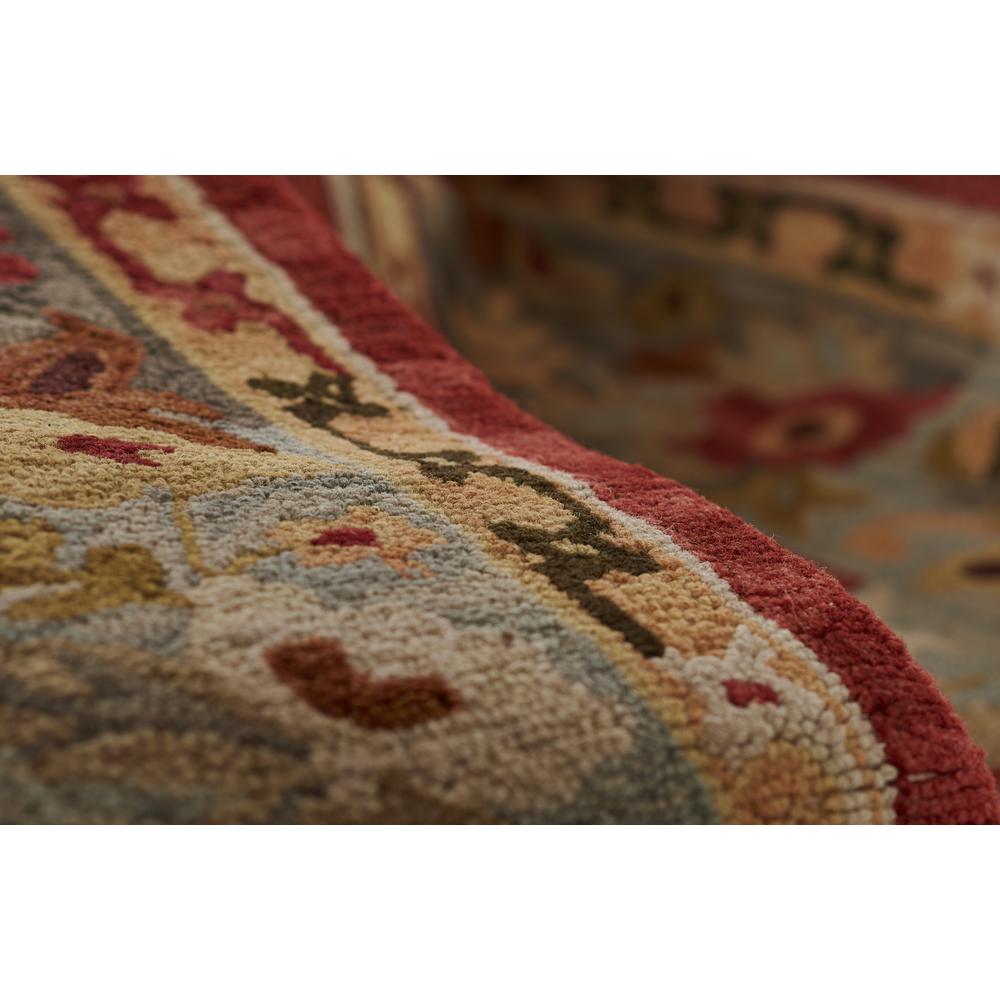 Traditional Rectangle Area Rug, Red, 7'6" X 9'6". Picture 9