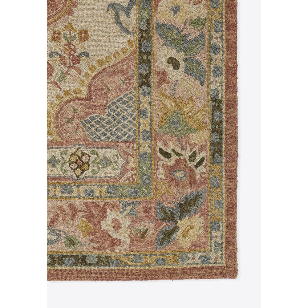 Traditional Rectangle Area Rug, Rose, 7'6" X 9'6". Picture 2