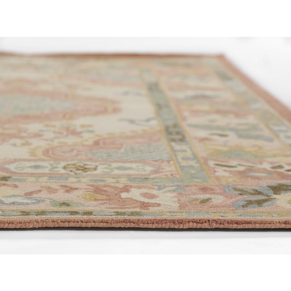 Traditional Rectangle Area Rug, Rose, 7'6" X 9'6". Picture 6