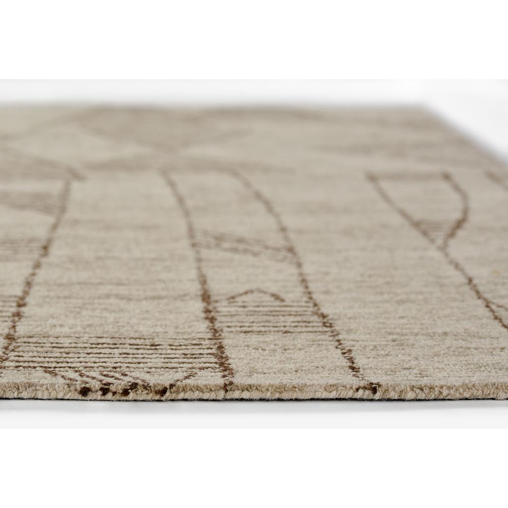 Contemporary Rectangle Area Rug, Grey, 8' X 10'. Picture 5
