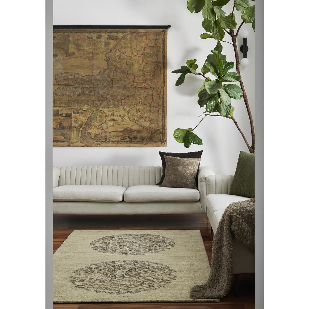 Contemporary Rectangle Area Rug, Natural, 8' X 10'. Picture 8