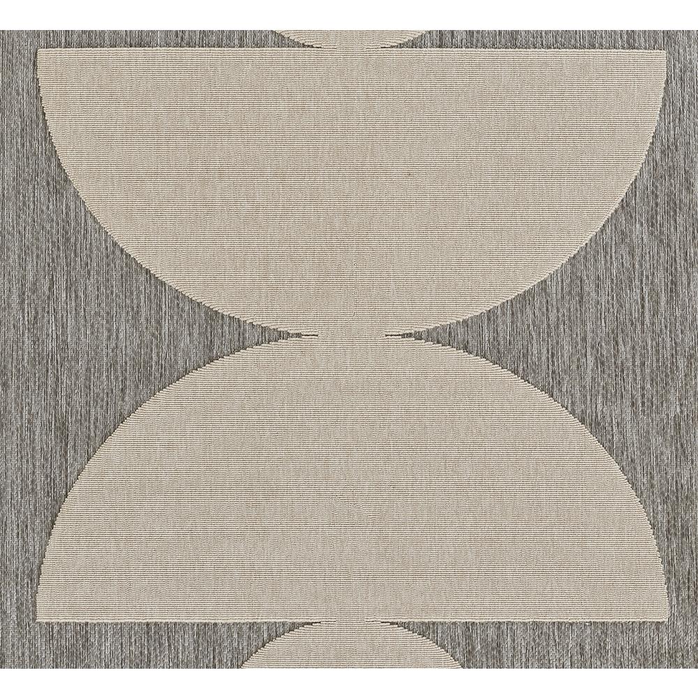 Contemporary Rectangle Area Rug, Grey, 9'3" X 12'6". Picture 7