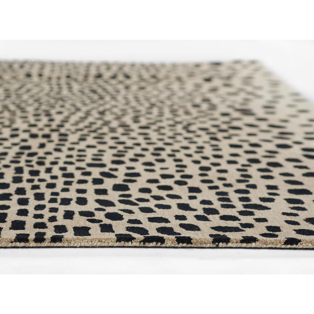Contemporary Rectangle Area Rug, Beige, 5' X 8'. Picture 6