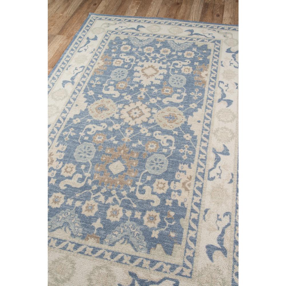 Traditional Rectangle Area Rug, Light Blue, 7'9" X 9'10". Picture 2