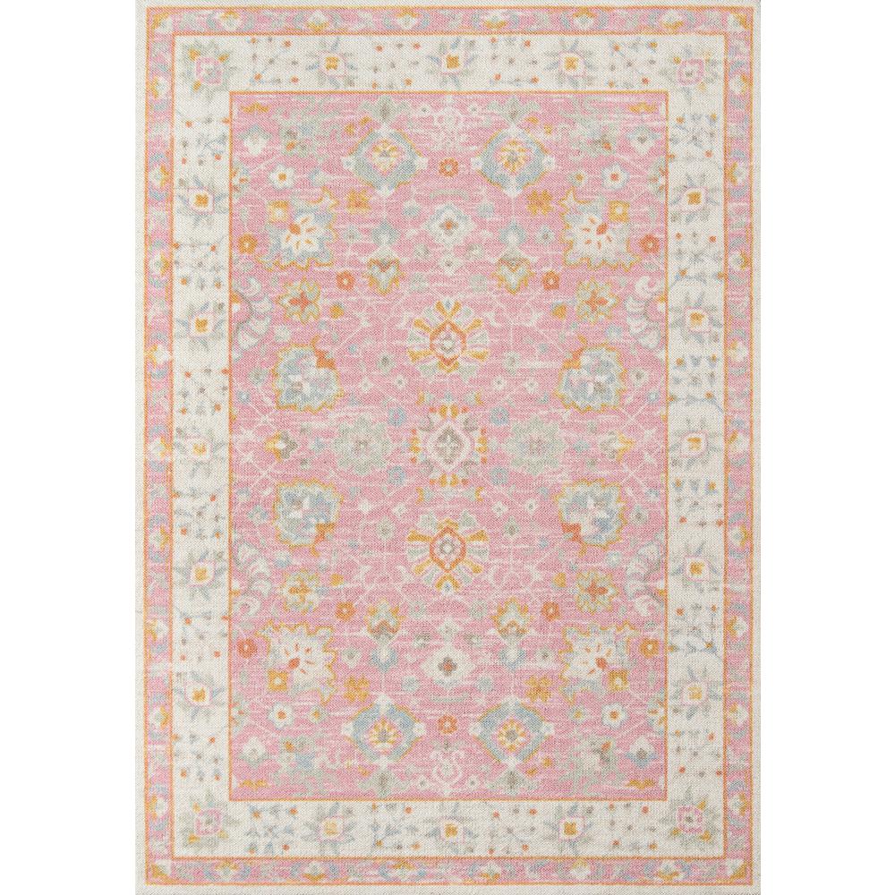 Traditional Rectangle Area Rug, Pink, 7'9" X 9'10". Picture 1