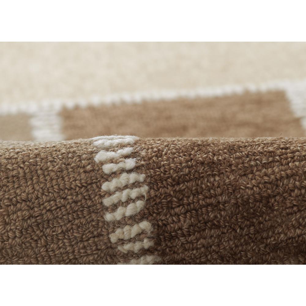 Contemporary Rectangle Area Rug, Beige, 9' X 12'. Picture 4