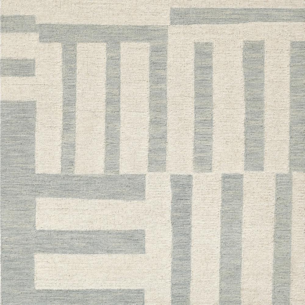 Contemporary Rectangle Area Rug, Blue, 9' X 12'. Picture 7