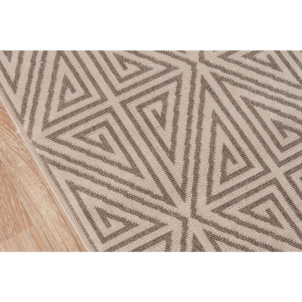 Contemporary Rectangle Area Rug, Taupe, 6'7" X 9'6". Picture 3