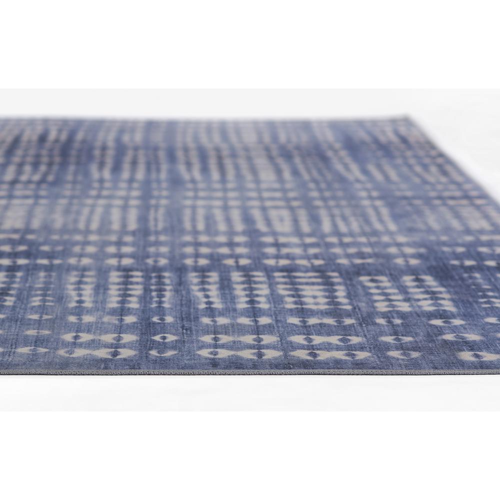 Contemporary Rectangle Area Rug, Blue, 7'6" X 9'6". Picture 3
