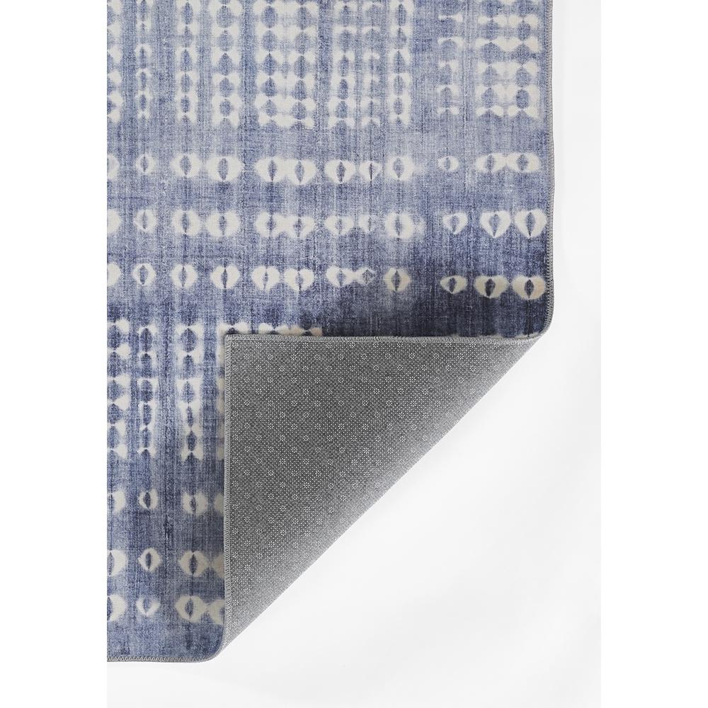 Contemporary Rectangle Area Rug, Blue, 7'6" X 9'6". Picture 6