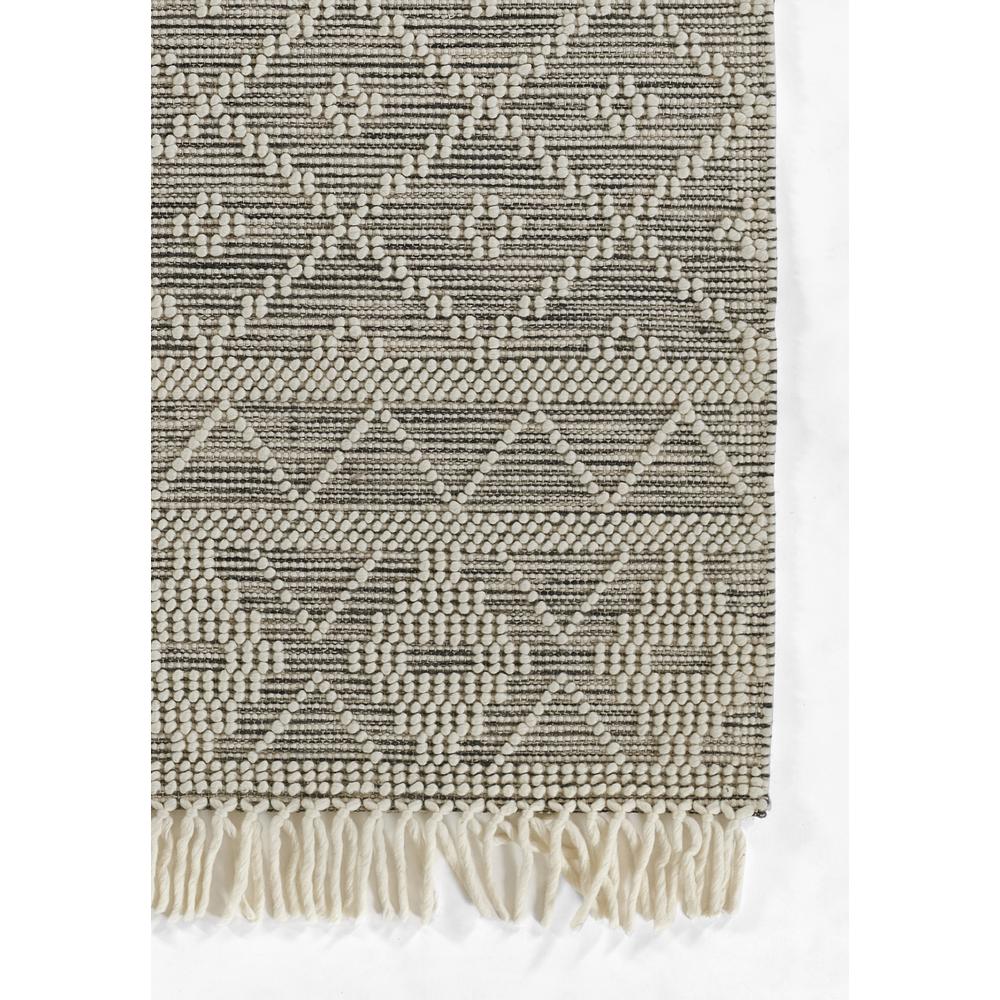 Contemporary Rectangle Area Rug, Charcoal, 8' X 10'. Picture 2
