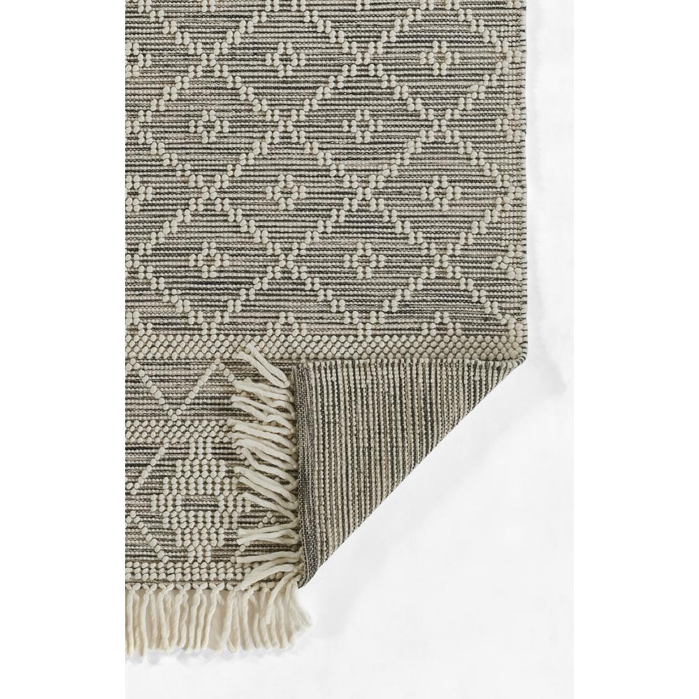 Contemporary Rectangle Area Rug, Charcoal, 8' X 10'. Picture 5
