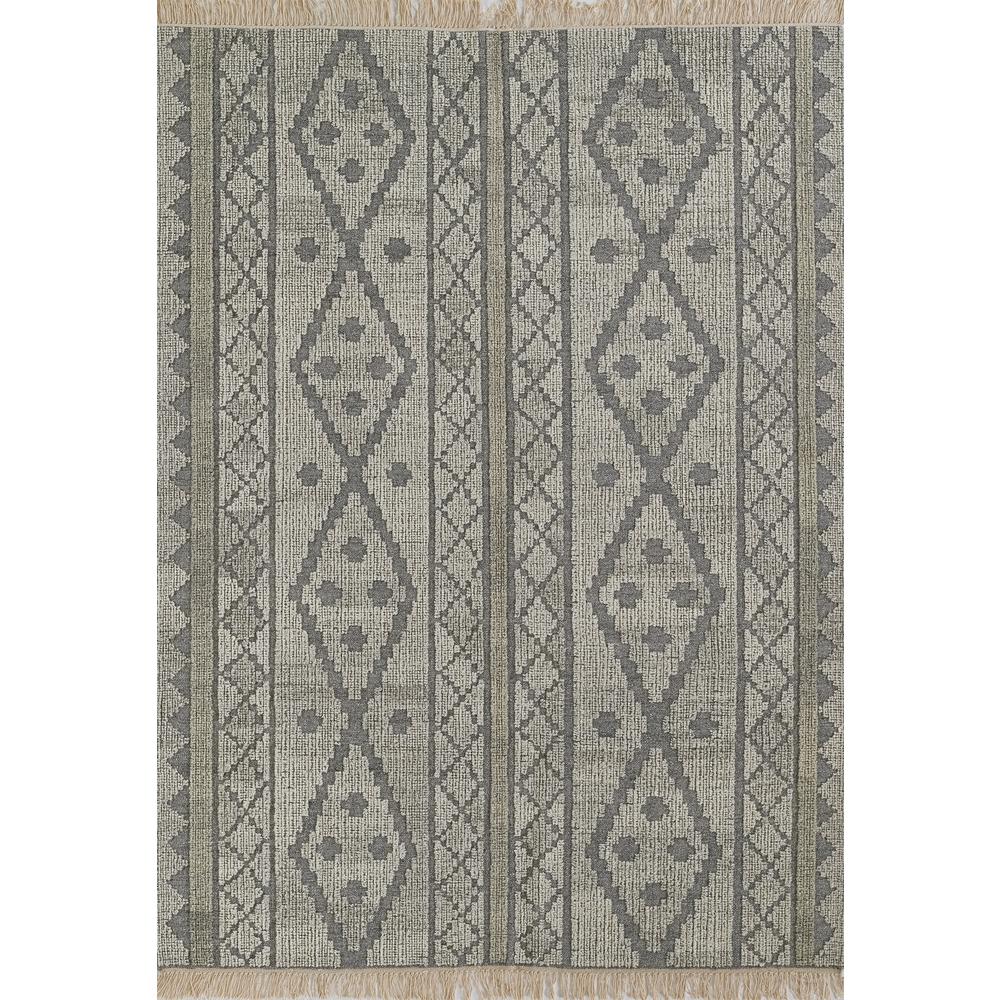 Traditional Rectangle Area Rug, Grey, 8' X 10'. Picture 1