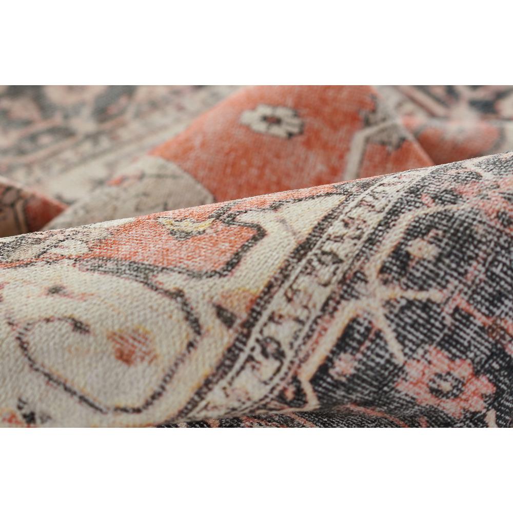 Traditional Rectangle Area Rug, Rust, 9'6" X 12'6". Picture 4