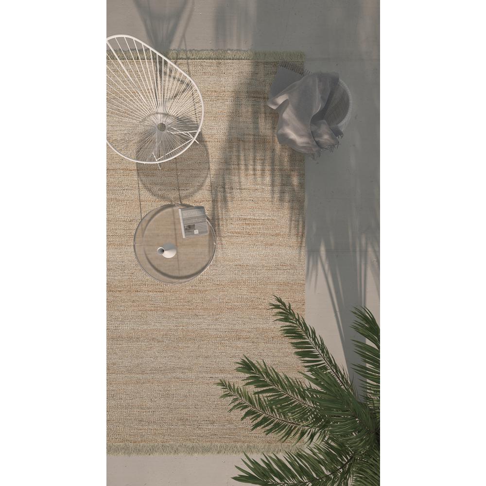 Contemporary Rectangle Area Rug, Natural, 8' X 10'. Picture 14