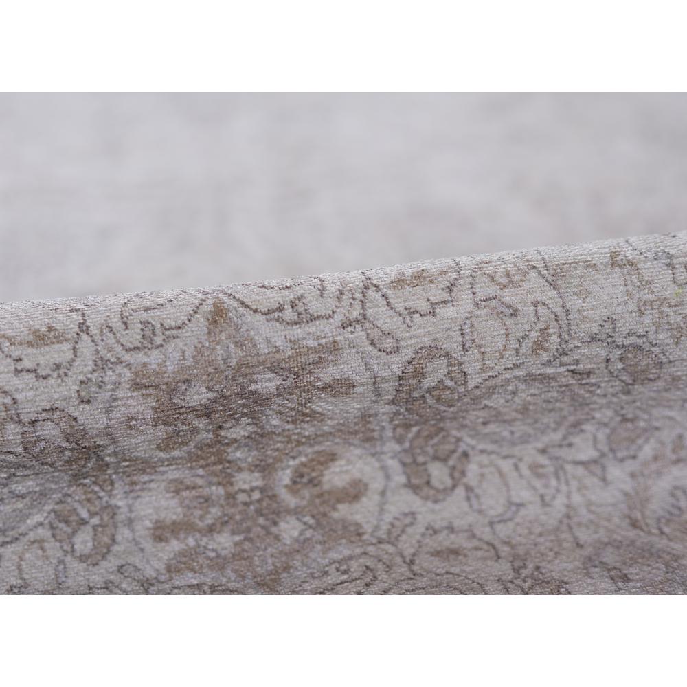 Traditional Rectangle Area Rug, Grey, 8' X 10'. Picture 4