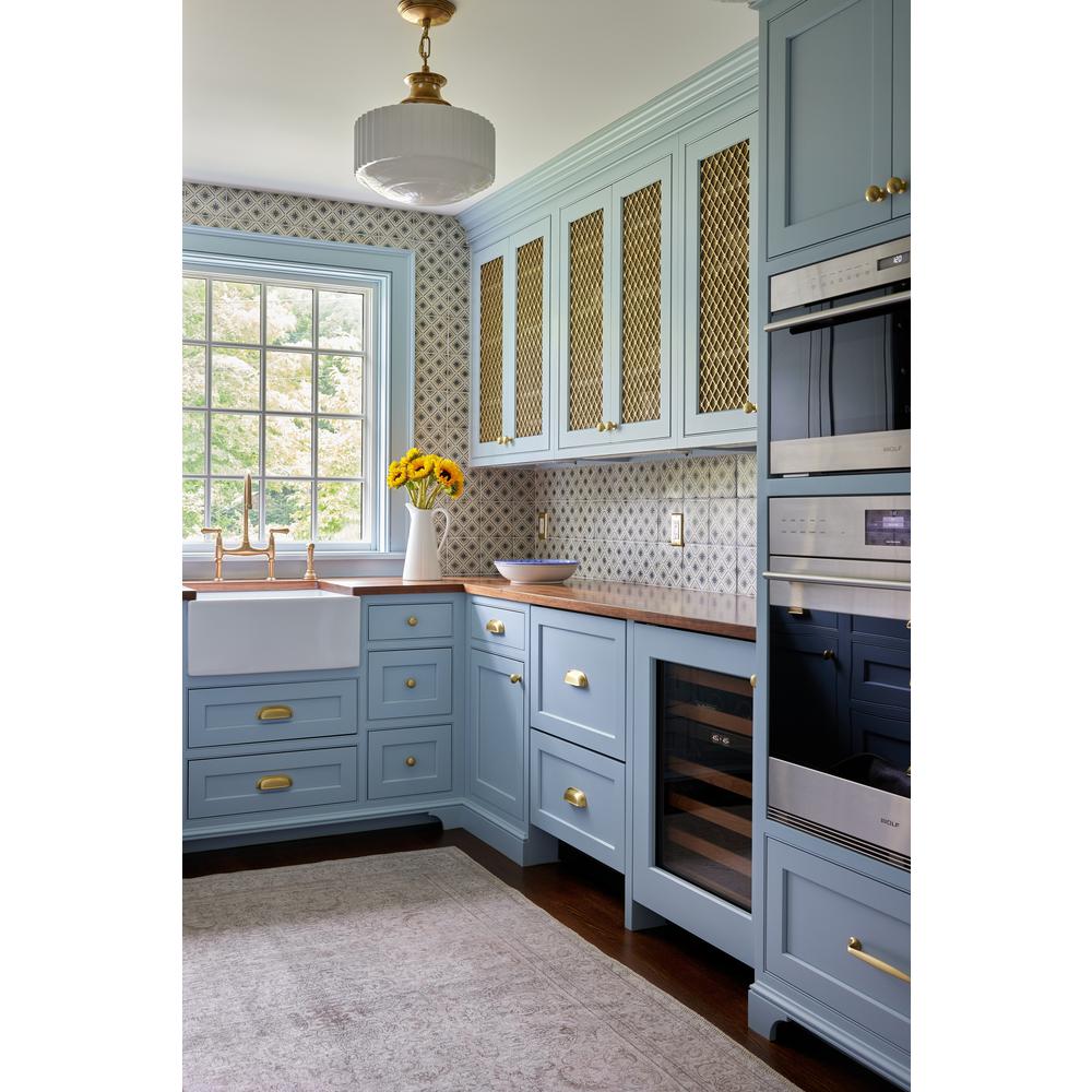 Traditional Rectangle Area Rug, Grey, 8' X 10'. Picture 9