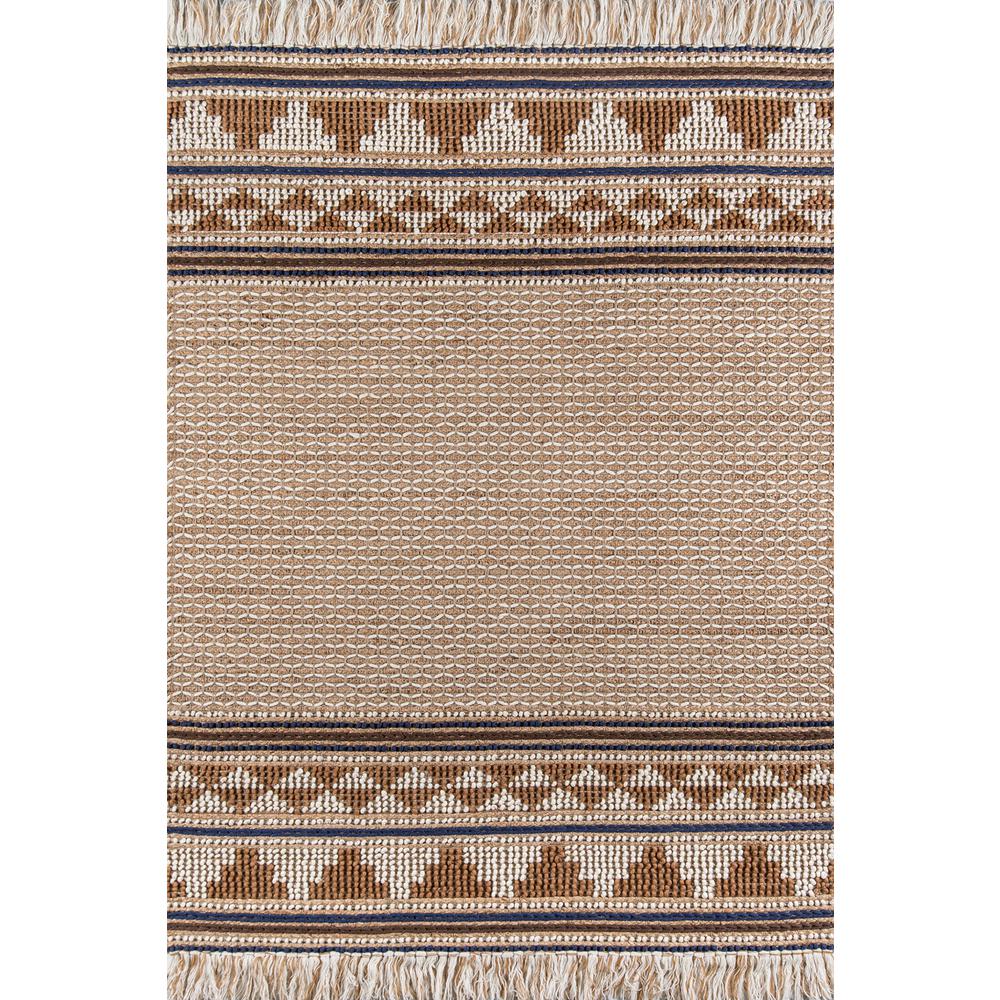 Transitional Rectangle Area Rug, Ivory, 8' X 10'. Picture 1