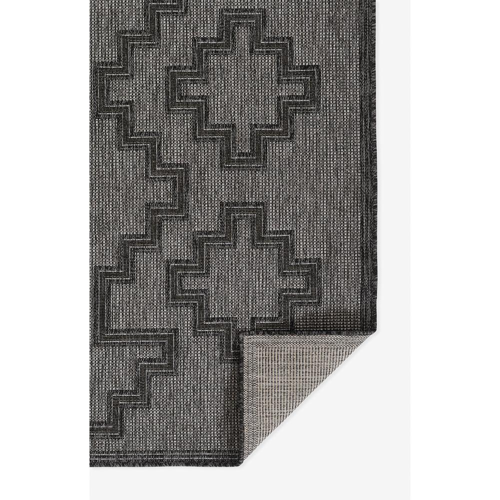 Transitional Rectangle Area Rug, Charcoal, 6'6" X 9'. Picture 3