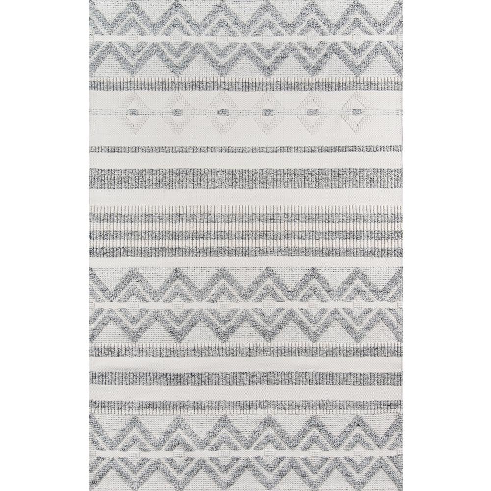 Contemporary Rectangle Area Rug, Ivory, 8'9" X 11'9". Picture 1