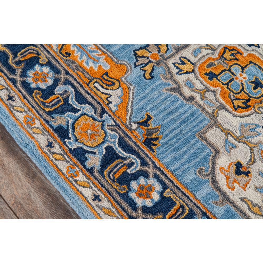 Traditional Rectangle Area Rug, Blue, 8' X 10'. Picture 3