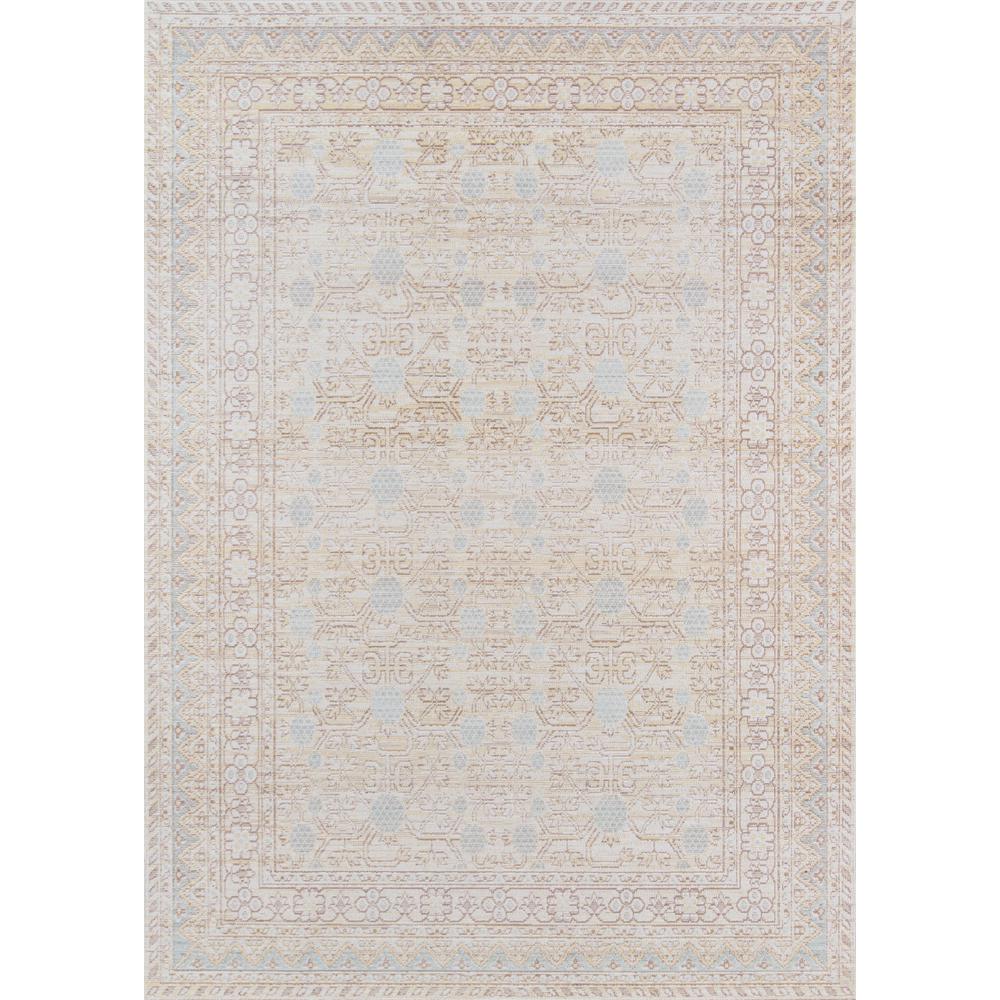 Traditional Rectangle Area Rug, Blue, 9'3" X 11'10". Picture 1