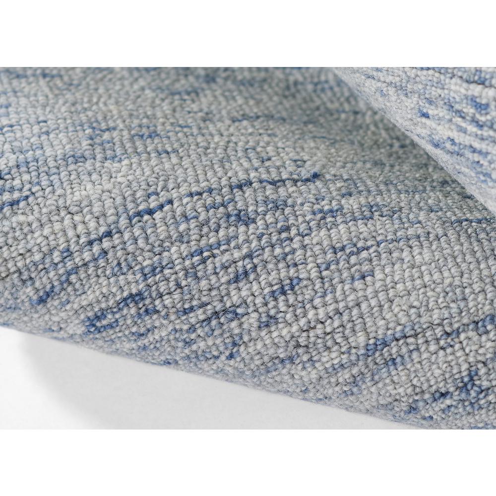 Contemporary Rectangle Area Rug, Light Blue, 8' X 10'. Picture 4