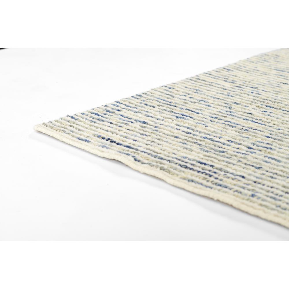 Contemporary Rectangle Area Rug, Blue, 9' X 12'. Picture 6