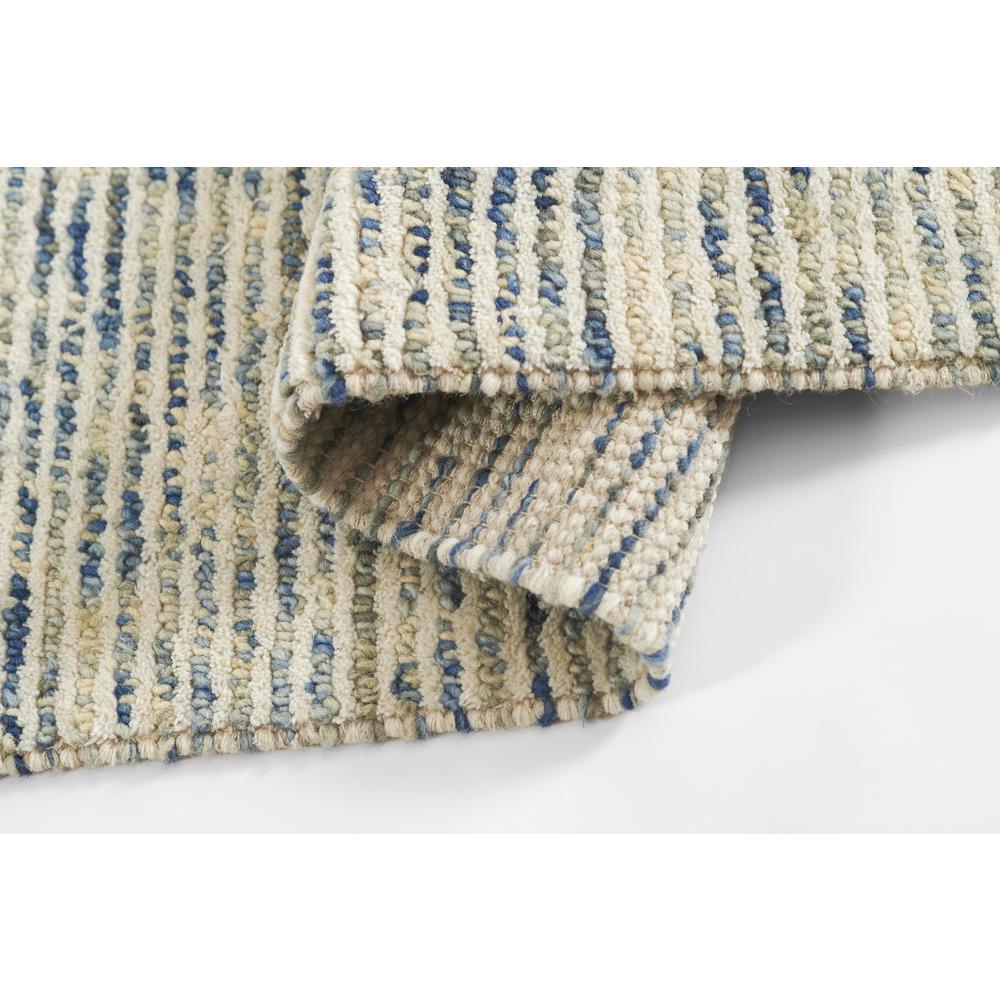 Contemporary Rectangle Area Rug, Blue, 9' X 12'. Picture 9
