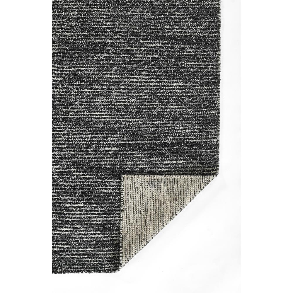 Contemporary Rectangle Area Rug, Charcoal, 9' X 12'. Picture 3