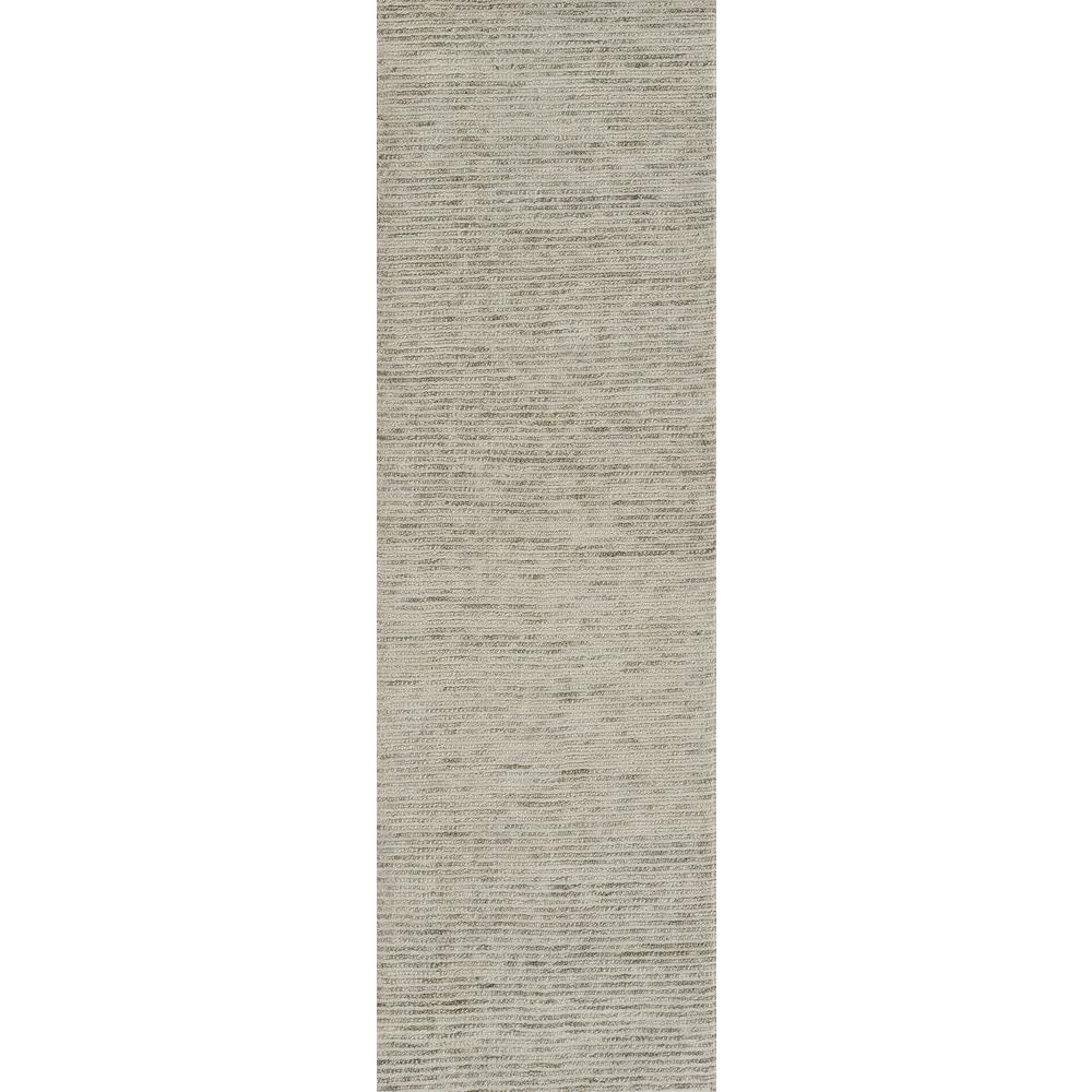 Contemporary Rectangle Area Rug, Light Grey, 9' X 12'. Picture 5