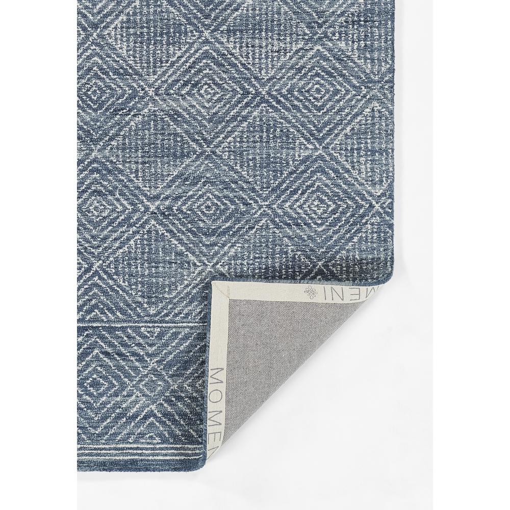 Contemporary Rectangle Area Rug, Denim, 9' X 12'. Picture 6