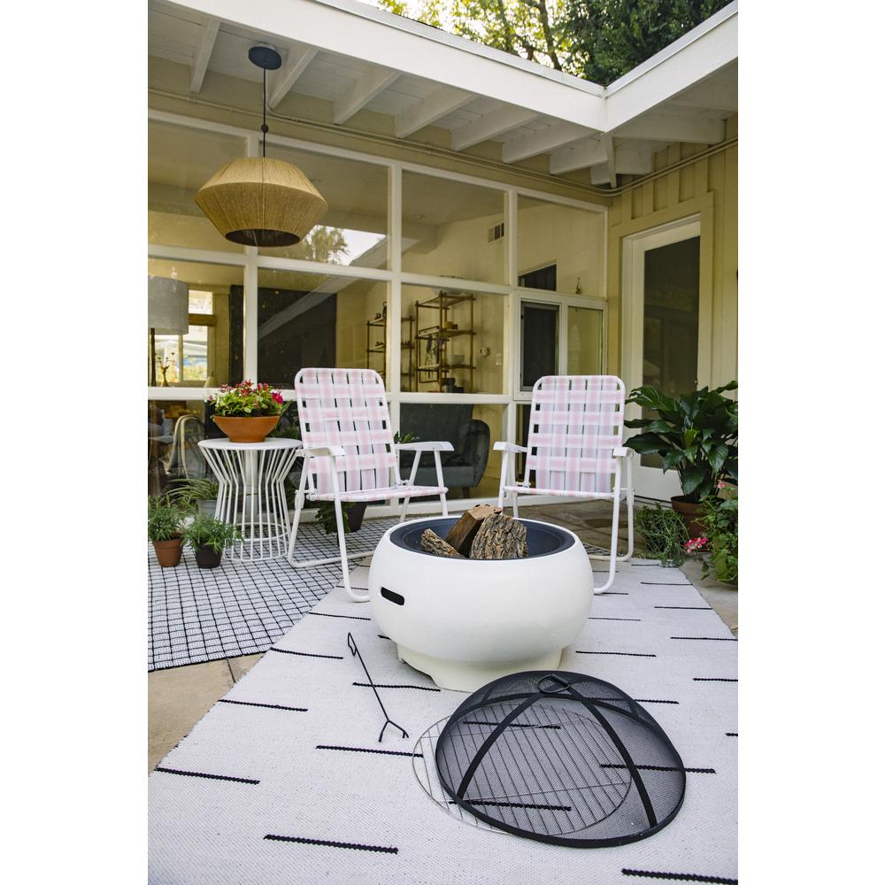 Contemporary Rectangle Area Rug, Ivory, 8' X 10'. Picture 11