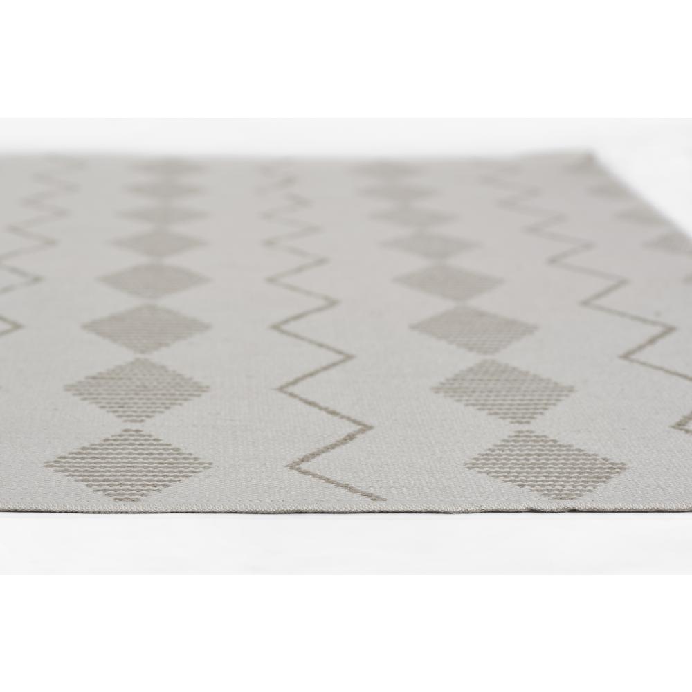 Contemporary Rectangle Area Rug, Ivory, 8' X 10'. Picture 3