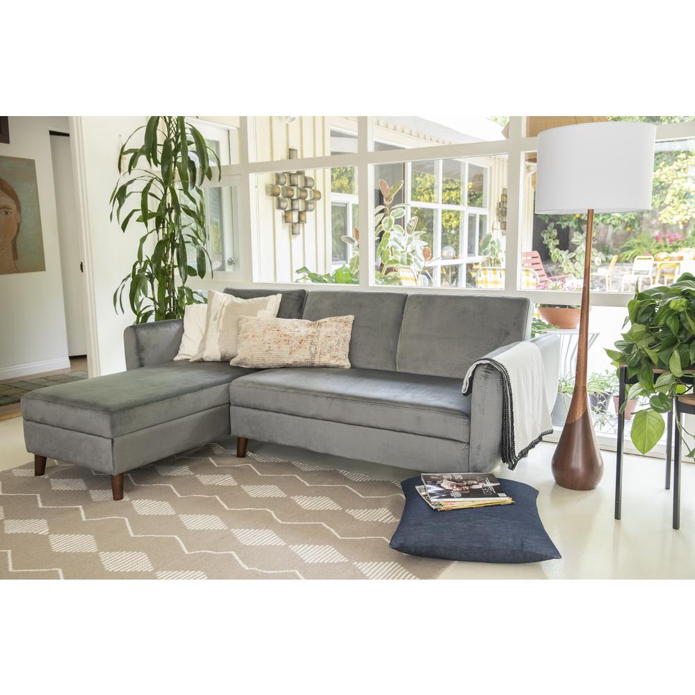 Contemporary Rectangle Area Rug, Ivory, 8' X 10'. Picture 9