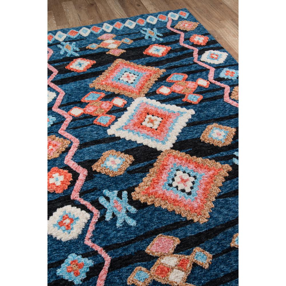 Contemporary Rectangle Area Rug, Navy, 9' X 12'. Picture 2