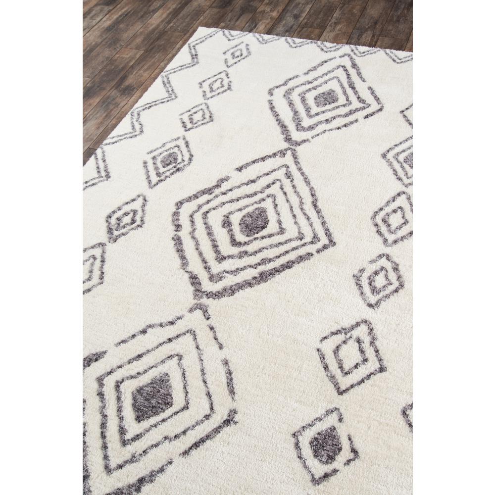 Contemporary Rectangle Area Rug, Ivory, 9' X 12'. Picture 2