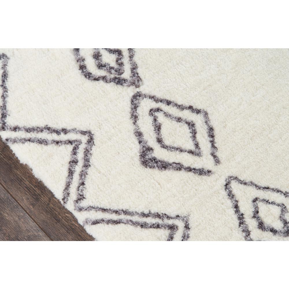 Contemporary Rectangle Area Rug, Ivory, 9' X 12'. Picture 3