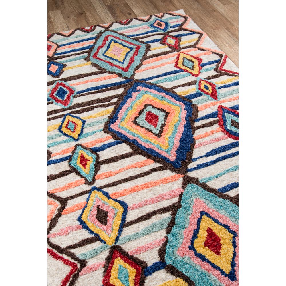 Contemporary Rectangle Area Rug, Multi, 9' X 12'. Picture 2