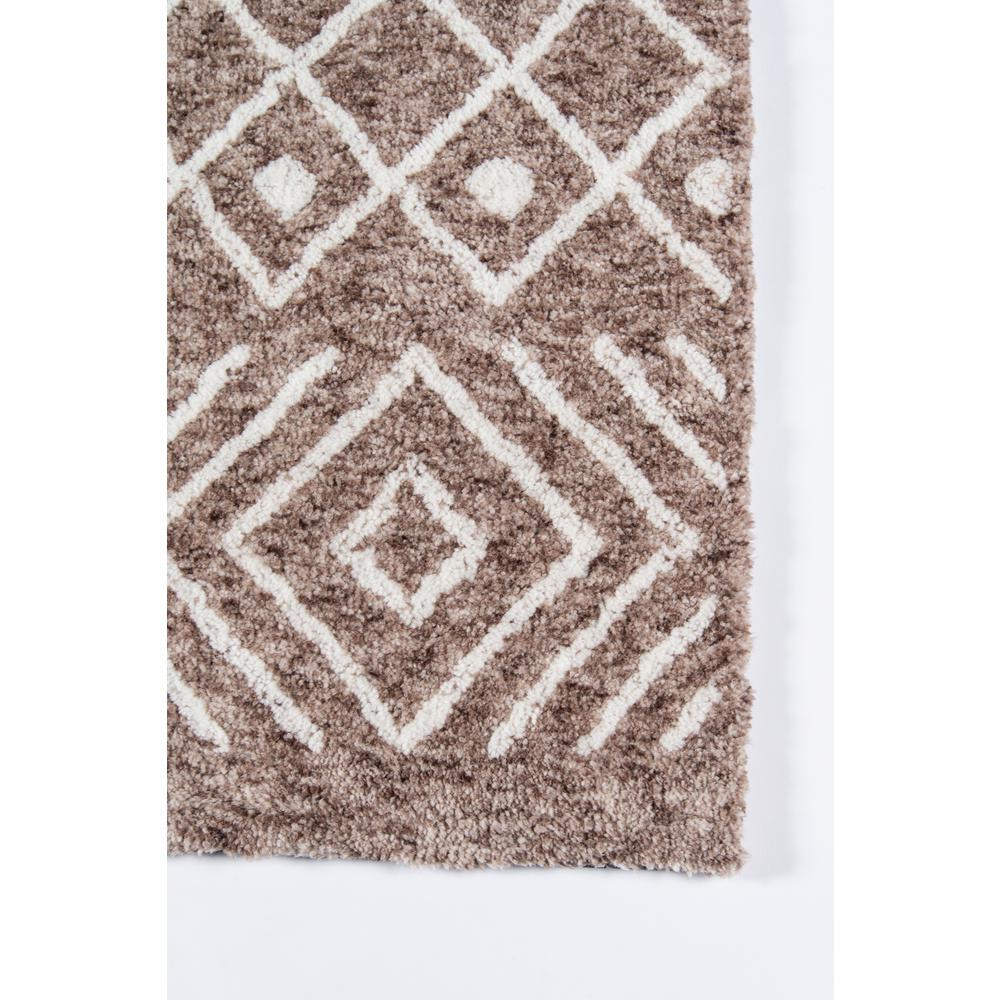 Contemporary Rectangle Area Rug, Taupe, 9' X 12'. Picture 3